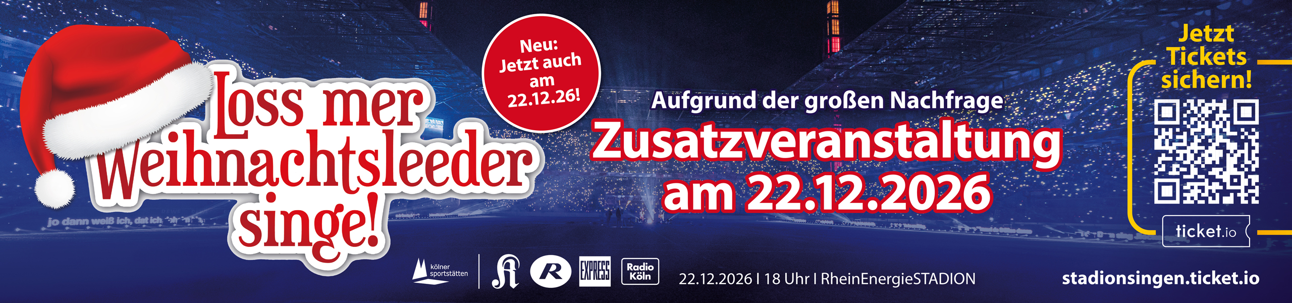 Loss mer Weihnachtsleeder singe 2026